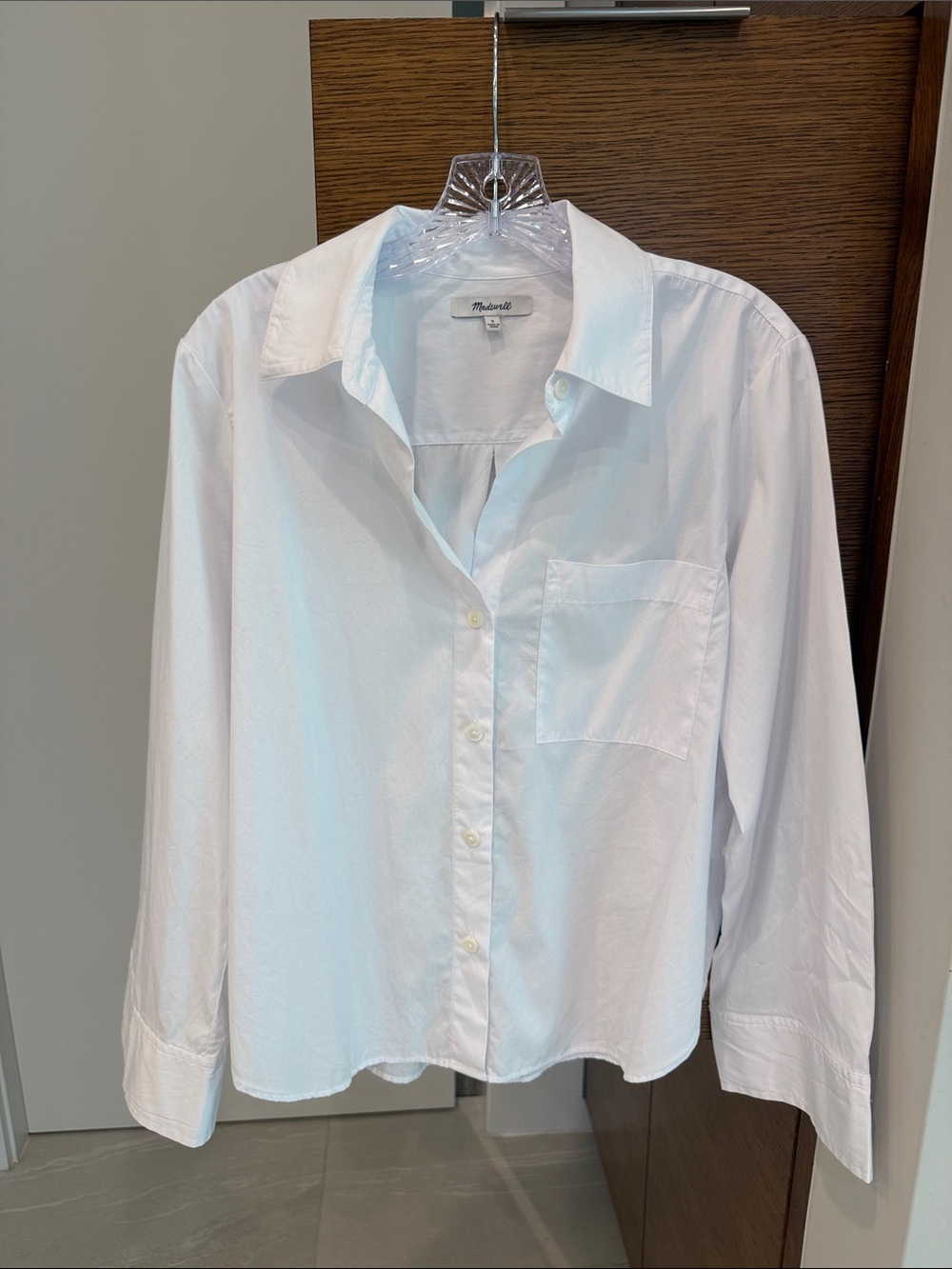 Maxwell White Button Down Top